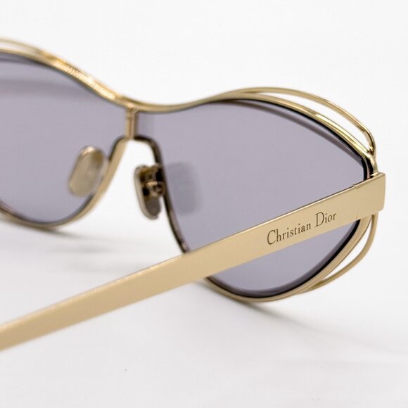 NEW DIOR SUNGLASSES, WOMEN DIOR FILDIOR M1U B0A4 SILVER GOLD METAL EYEWEAR DIOR - Picture 8 of 12